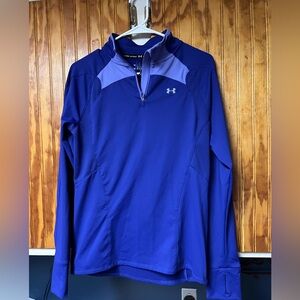 Womens Under Armour quarter zip size L